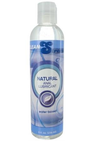 Natural Water Based Anal Lubricant 8 Oz