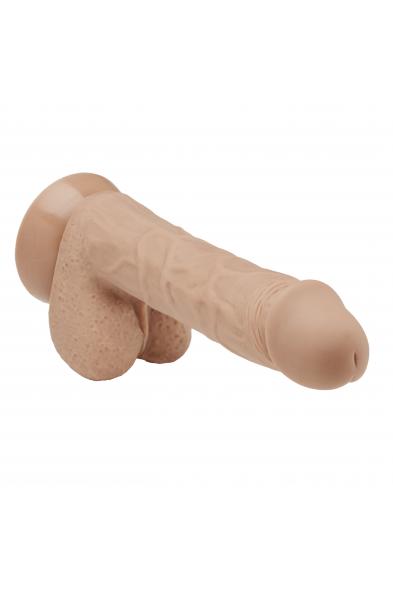 7 Inch Silicone Pro Odorless Dong - Tan