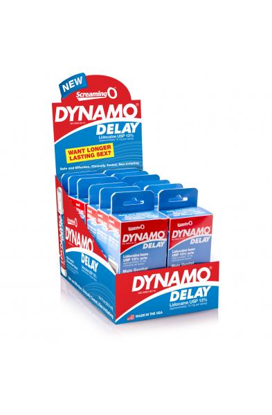 Dynamo Delay Spray - 12 Count Display