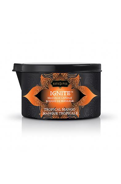 Ignite Tropical Mango Massage Candle - 6 Oz.