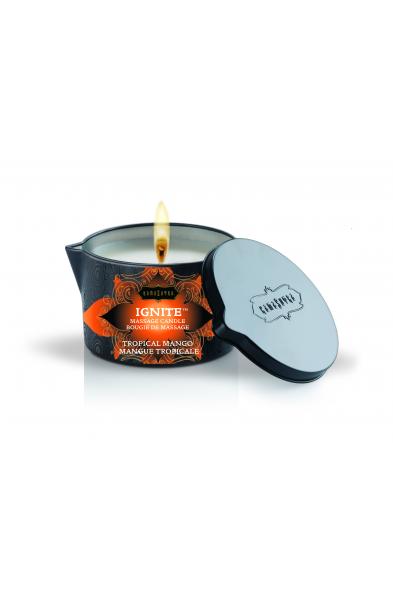 Ignite Tropical Mango Massage Candle - 6 Oz.