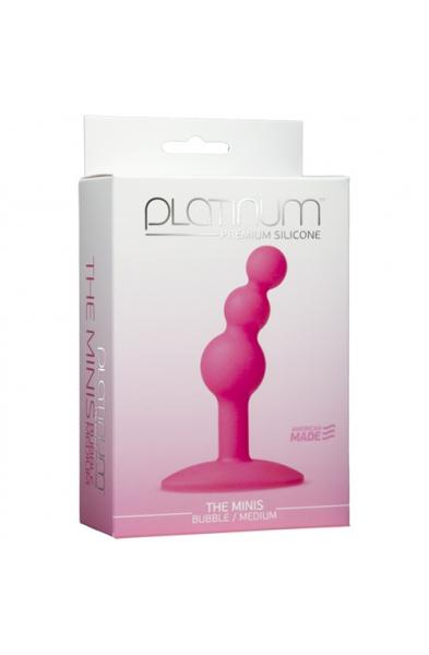 Platinum Premium Silicone - the Mini's - Bubble Medium - Pink