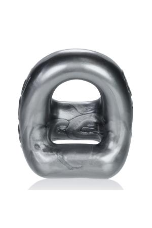 360 2- Way Cockring + Ballsling - Steel