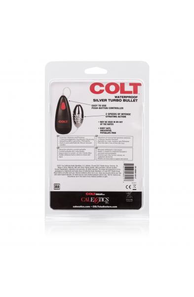 Colt Waterproof Silver Turbo Bullet
