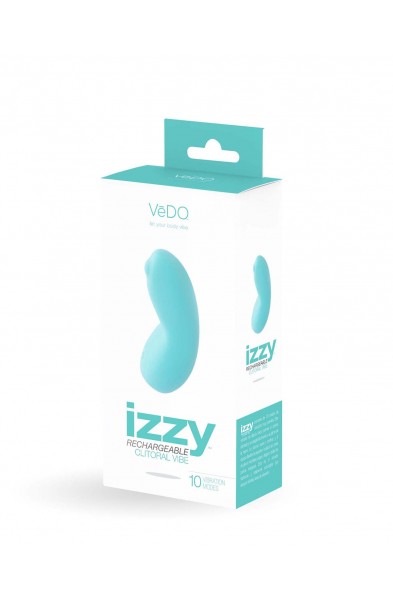 Izzy Rechargeable Vibe -Turquoise