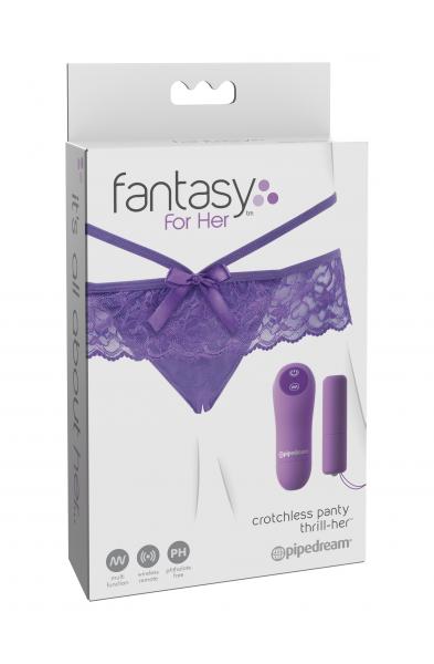 Fantasy for Her Crotchless Panty Thrill-Her