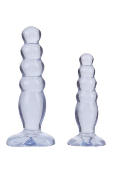 Crystal Jellies Anal Delight Trainer Kit - Clear