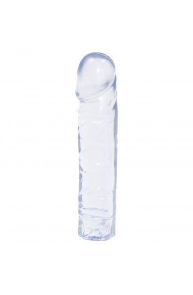 Crystal Jellies Classic Dong 8 Inch - Clear