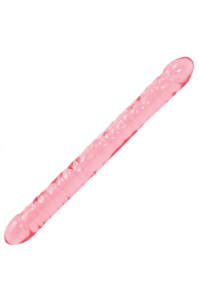 Crystal Jellies 18 Inch Double Dong - Pink