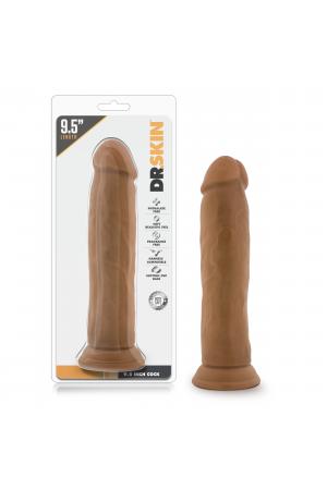 Dr. Skin - 9.5 Inch Cock - Mocha