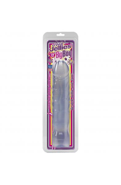Crystal Jellies Big Boy 12 Inch - Clear