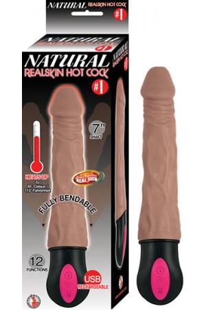 Natural Realskin Hot Cock #1 - Brown