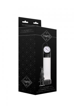 Deluxe Pump With Advanced Psi Gage - Black