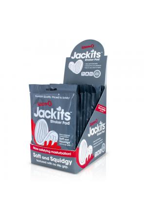 Jackits Stroker Pad - 12 Count P.O.P. Box Display