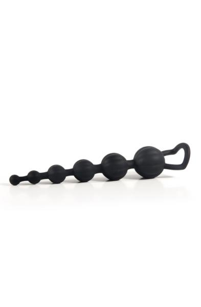 Adam and Eve Silicone Butt Bead - Black