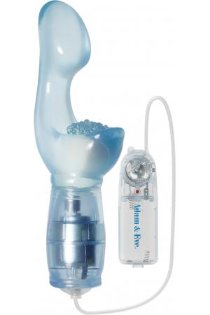Adam & Eve Intimates Personal Pleasurizer  G-Spot Vibrator - Blue