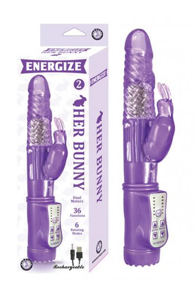 Energize Her Bunny 2 - Purple