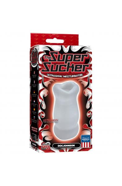 The Super Sucker Ultraskyn Masturbator - Clear