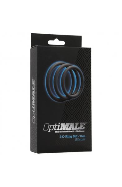 Optimale 3 Ring Set - Thin - Slate