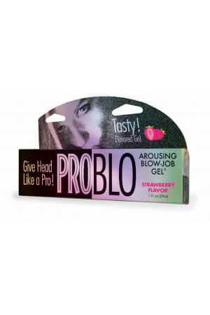 Problo Arousing Blow-Job Gel - Strawberry - 1.5 Fl. Oz.