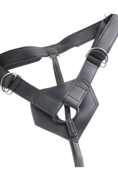 King Cock Strap-on Harness With 9 Inch Cock - Tan