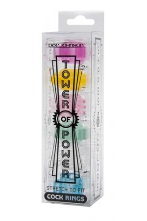 Tower of Power Set of 6 - Multi Color