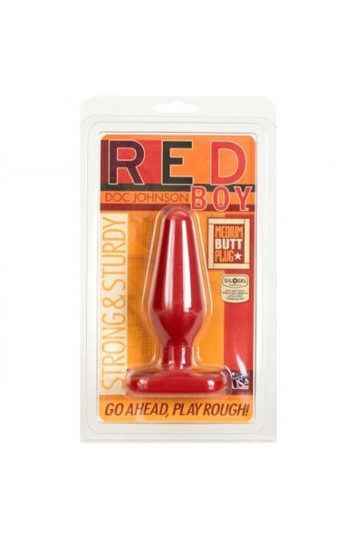 Red Boy Medium Butt Plug