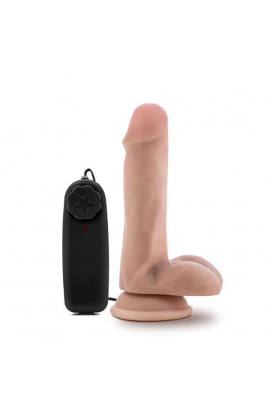 Dr. Skin - Dr. Rob - 6 Inch Vibrating Cock With  Suction Cup - Vanilla