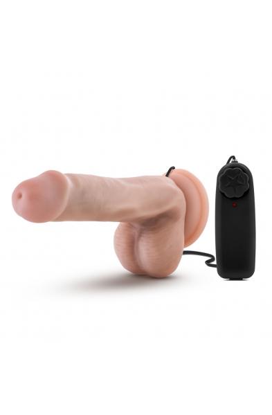 Dr. Skin - Dr. Rob - 6 Inch Vibrating Cock With  Suction Cup - Vanilla
