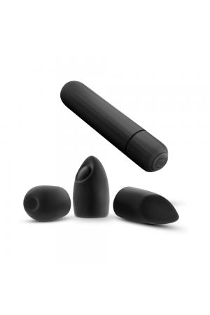 Rose - Euphoria Single Speed Bullet With Tips -  Black