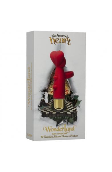 Wonderland - the Heavenly Heart Mini Massager - Red