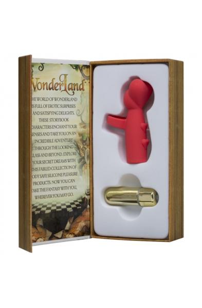 Wonderland - the Heavenly Heart Mini Massager - Red