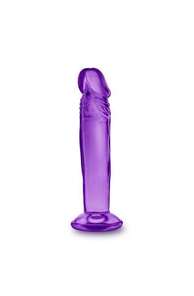 B Yours - Sweet n' Small 6 Inch Dildo With Suction Cup - Purple