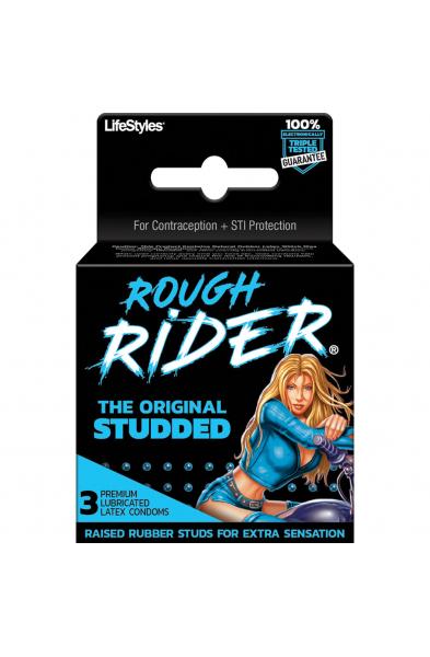 Rough Rider - Original Studded - 3 Pack