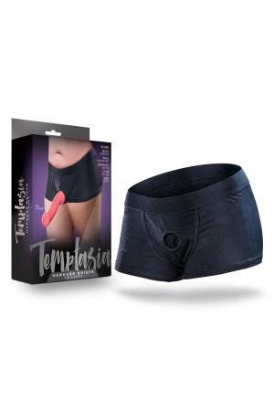 Temptasia - Harness Briefs - 4xl - Black