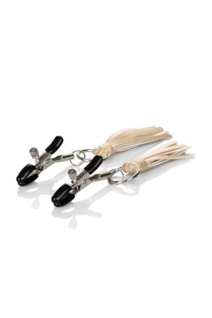 Nipple Play Playful Tassels Nipple Clamps - Gold