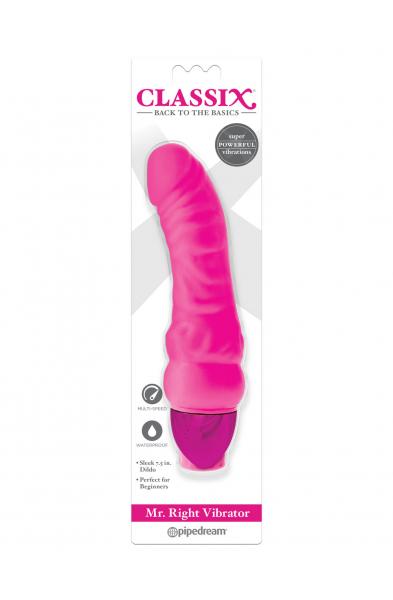 Mr. Right Vibrator - Pink