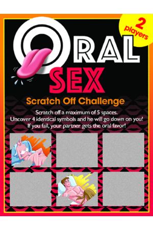 Oral Sex Scratch Off Challenge