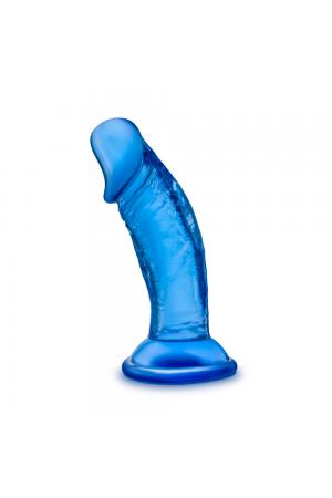 B Yours - Sweet n' Small 4 Inch Dildo With  Suction Cup - Blue