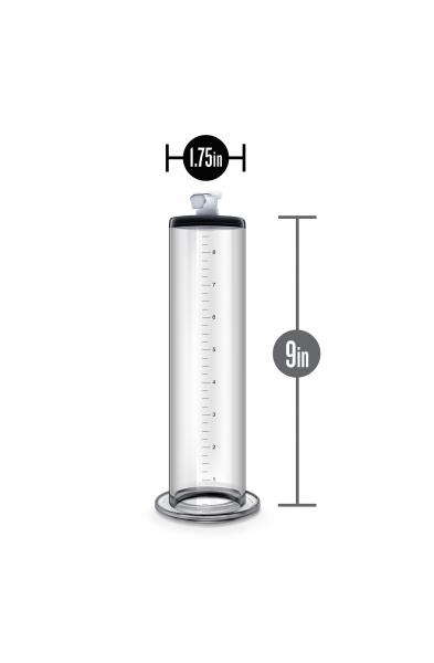 Performance - 9 Inch X 1.75 Inch Penis Pump  Cylinder  Clear