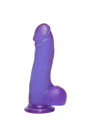 Crystal Jellies - 7.5 Inch Master Cock With Balls