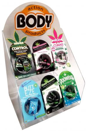 Acrylic Display Hemp Oil 50pc