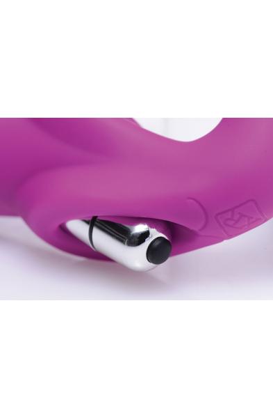 Evoke Vibrating Strapless Silicone Strap-on Dildo