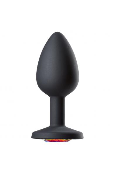 Cloud 9 Novelties Gems Jeweled Silicone Anal Plug  - Small