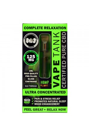 Hemp Bombs 125mg Hemp Vape Tank Cartidge 1ml - Whipped Marshmellow Dream