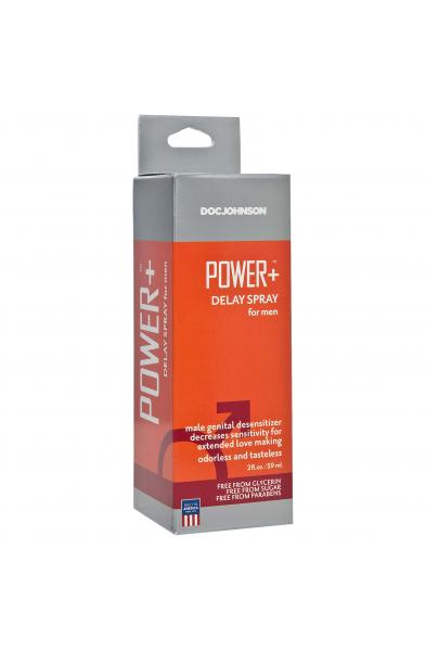 Power Plus Delay Spray for Men - 2 Fl. Oz. - Boxed