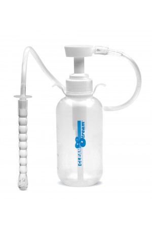 Pump Action Enema Bottle With Nozzle