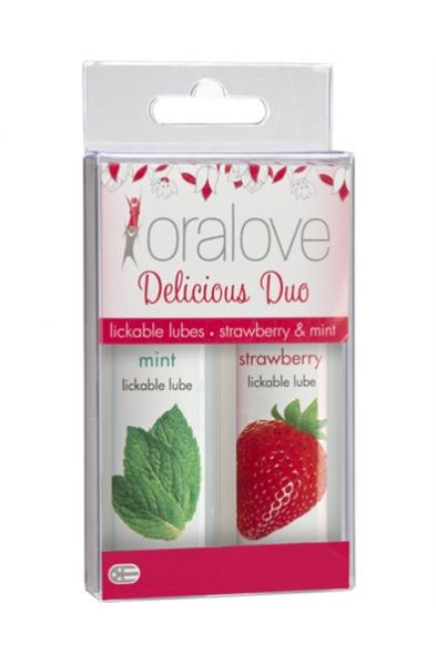 Oral Love Dynamic Duo - Strawberry and Mint