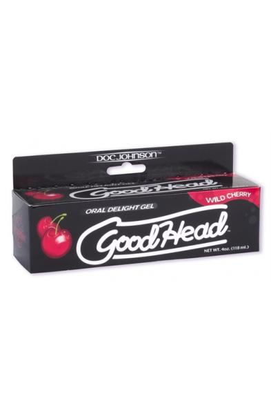 Good Head Oral Delight Gel 4 Oz - Wild Cherry