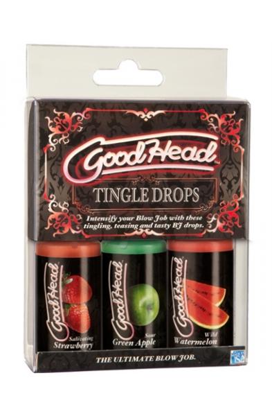Good Head - Tingle Drops - 3 Pack